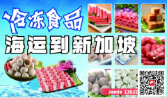 冻肉海鲜蔬菜水果，全部OK！中国-新加坡冷链运输，好用到哭！