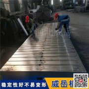 「零温差变形铸铁平台」恒温车间专用 高稳定性测量基面